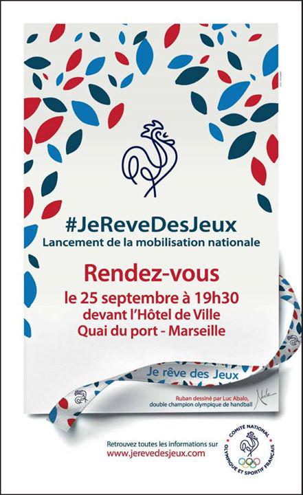 C'est le début de la mobilisation nationale pour les #JO2024 ! #JeReveDesJeux  #marseille