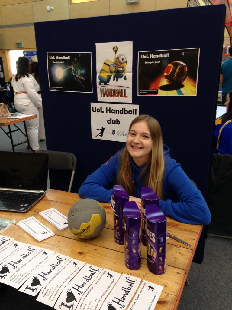 Come and check us out at the welcome fair in the sports hall <a href="/SportLiverpool/">Sport Liverpool</a> <a href="/LivUni/">University of Liverpool</a>