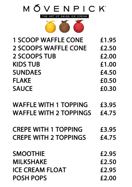 craftlincoln's tweet photo. The Craft ice cream parlor serves a selection of  yummy Movenpick swiss ice creams, made to order crepes &amp; waffles x http://t.co/6ROq04N7re