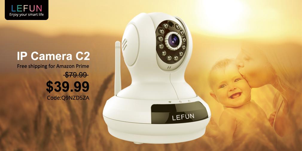 LeFunsmart's tweet image. 【#Deal】Get the #Lefun #ipcamera only $39.99 on #Amazon. Code: Q9NZD5ZA expires at 10/01/2015. amztk.com/lefunc2