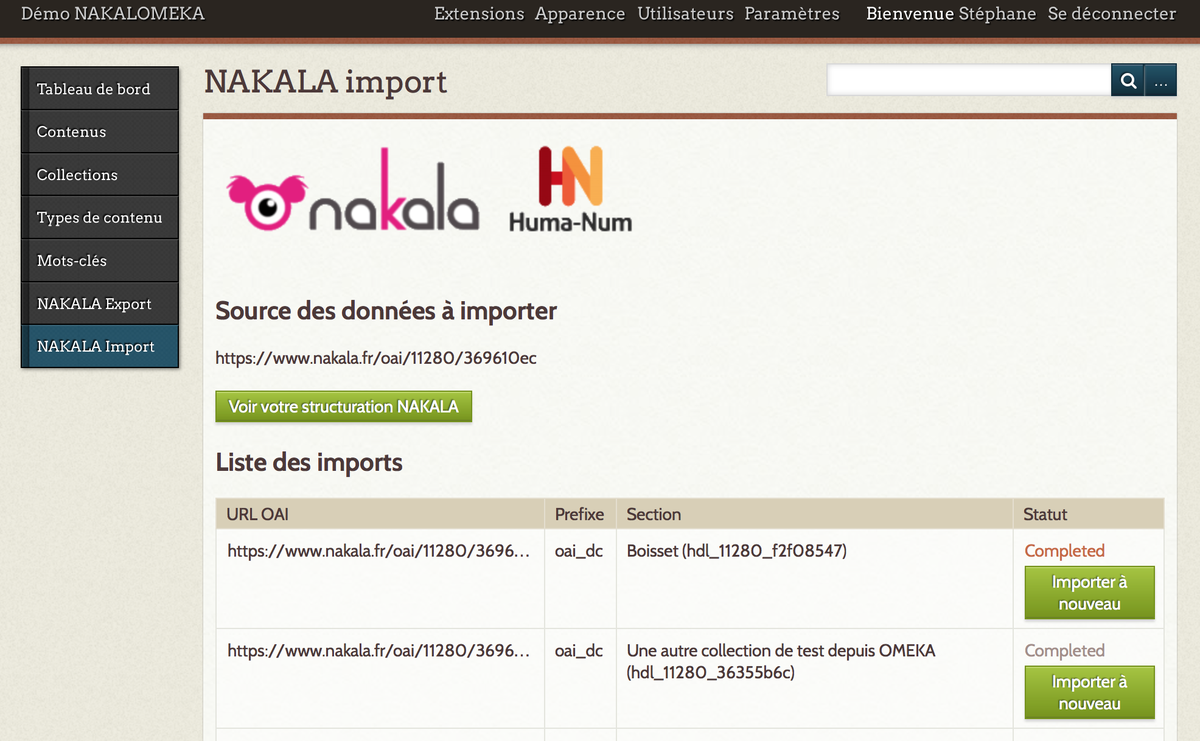 Huma_Num's tweet photo. Bonjour à notre nouvel outil associant @nakala_fr et @omeka ! #CorpusFacile #interop2015 http://t.co/Y7W0mUfSml