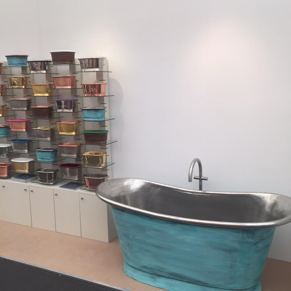 We loved all the copperbaths by @WHCopperbaths @Decorex_Intl #ThinkColour