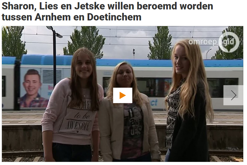 BrengOV's tweet photo. Sharon, Lies & Jetske willen beroemd worden tussen Arnhem-Doetinchem http://t.co/YUejuoEeCE #brengmodel http://t.co/NPAJwSwmPy