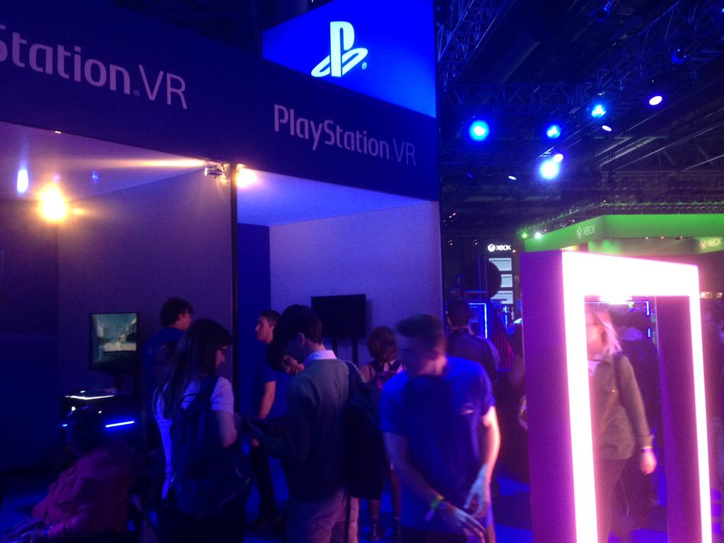 Option4Studios's tweet photo. Looking forward to trying out Playstation VR later #EGX #playstationvr #option4studios http://t.co/fkhsItKrtp