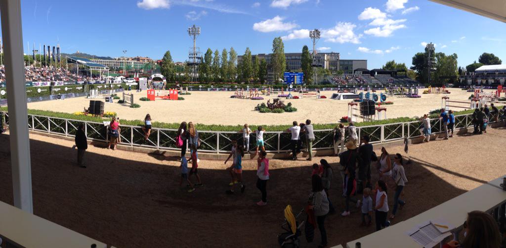 Suns out ready for <a href="/CSIOBarcelona/">CSIO Barcelona</a> @myfei_home for <a href="/FurusiyyaNC/">Furusiyya</a>