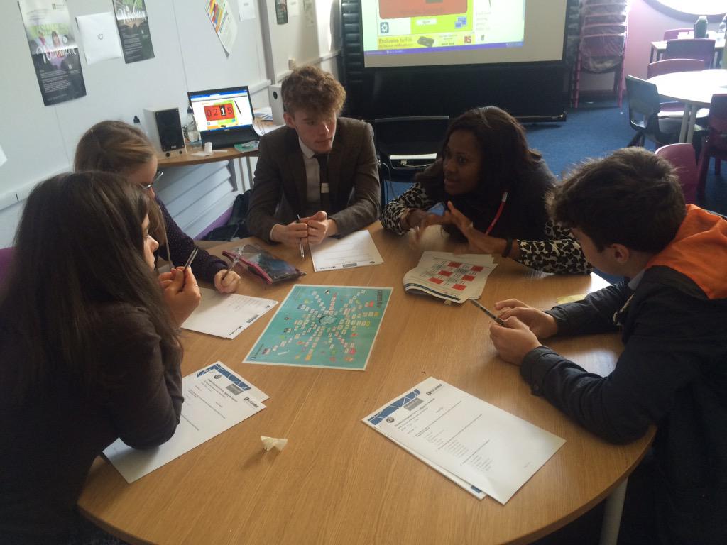 MrsTeacher4's tweet photo. Gearing up for another fantastic careers awareness session @myton6thform @MytonSchool with @fbf_uk #futurefirst http://t.co/WOLtoPhtFk
