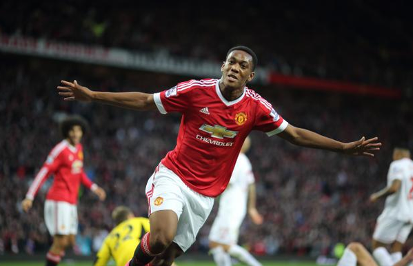 Anthony Martial for Manchester United: 

Games: 4 
Goals: 4 

No stopping him!