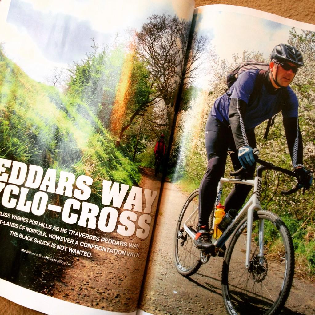 DominicBliss's tweet photo. Check out my piece in @OutdoorFitmag1 on cyclo-cross biking across Norfolk. Thanks to @GiantUK 4 use of the TCX bike. http://t.co/qE7Ak8RvCr
