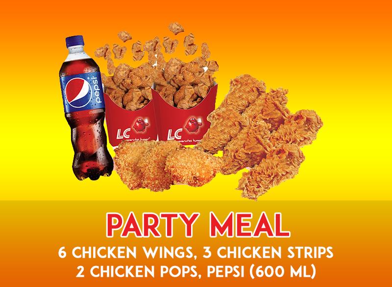 lcsystems's tweet photo. When u feel like partying, visit #lcsystems and enjoy Party Meal which is tempting & filling that u will love it. http://t.co/j7IKA4wW2X