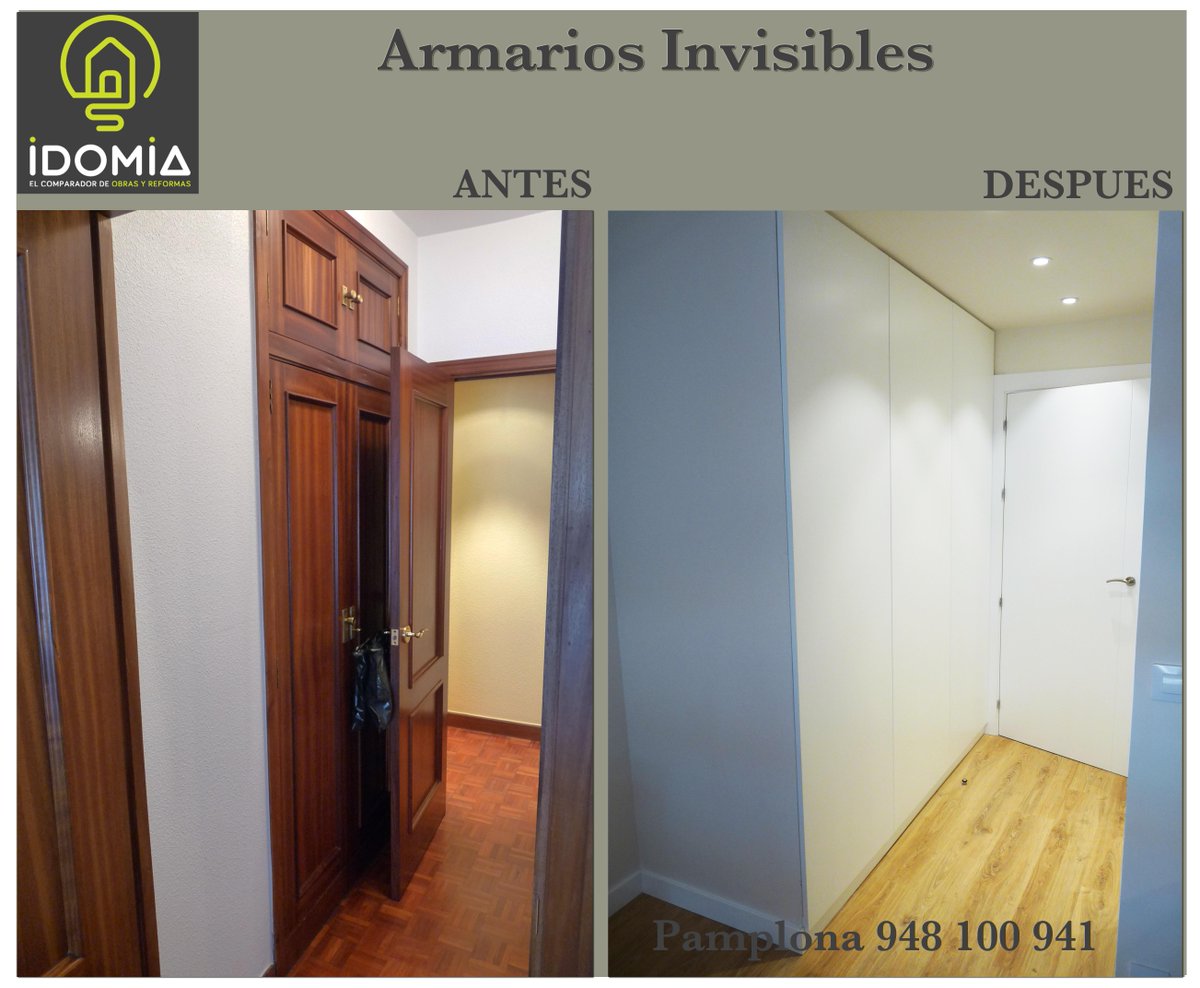 IdomiaPamplona's tweet photo. #armario invisible  #reformar la #vivienda para ganar espacio en #pisospequeños #Pamplona #Navarra #comparador http://t.co/gtTMuMcFqG