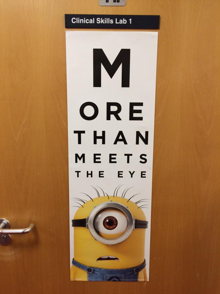 Look what we got <a href="/LivUniOrthoptic/">Liv Uni Orthoptics</a> <a href="/LivOrthopSoc/">Liv Orthoptic Soc</a> 👀 ##minionlove