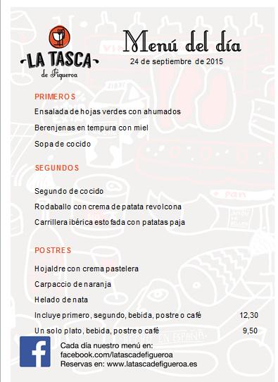 TascaDeFigueroa's tweet photo. Pues si, hoy es jueves de cocido en La Tasca! Y además tenéis estas deliciosas propuestas en nuestro #menuTasca http://t.co/b8UeMgqDaY