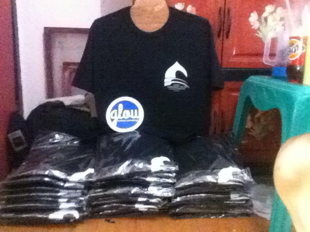 TS Hitam // Rubber Ink // Only SAblon // Logo // Order Lusinan // Panitia qurban // Finish