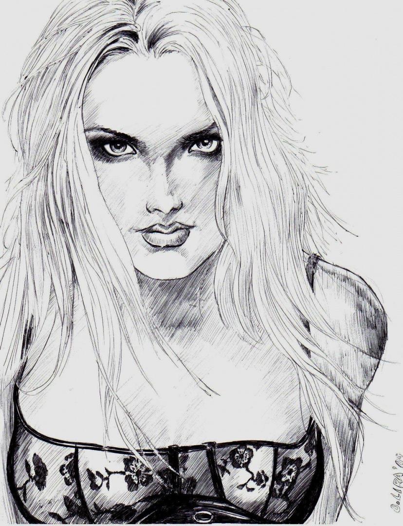 OurArtCorner's tweet photo. Dark (drawingby Oscarlira) http://t.co/KcJQ7e9JWS #oscar_lira #sexy_woman #Woman #drawing #art http://t.co/w4qp3OkYM9