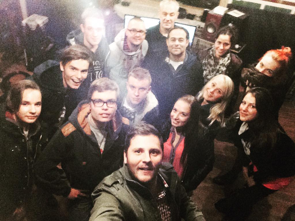 Reverberacija's tweet photo. Un Te pēc labi padarīta darba ar pašu autoru, Tomasu Kleinu. http://t.co/4Iw66khFvO