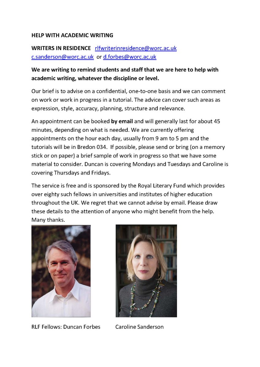 Want help and support with your academic writing?  Read this to find out more!