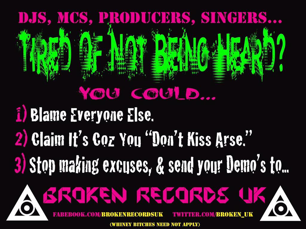 Broken_UK's tweet photo. Less Defeat... More Dope Beats. http://t.co/o06J4WT5SA