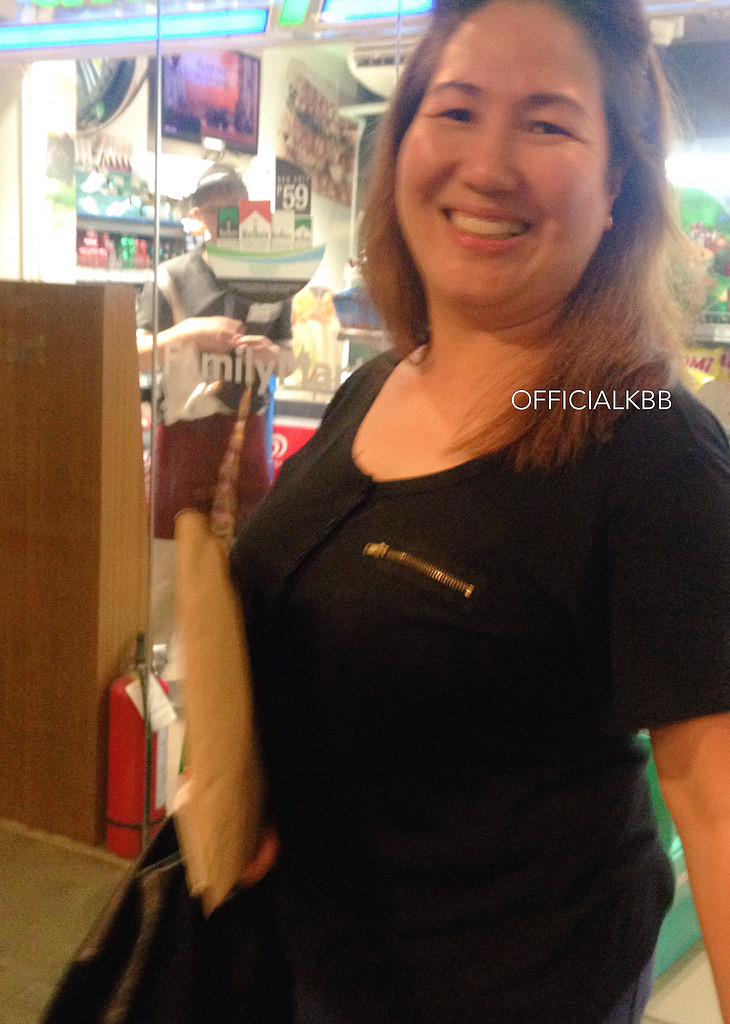 's tweet image. Saw the beautiful Queen Mother earlier. Thank you, Tita @min_bernardo. 😊❤️ #PSYAkusasyon | #PushAwardsKathNiels