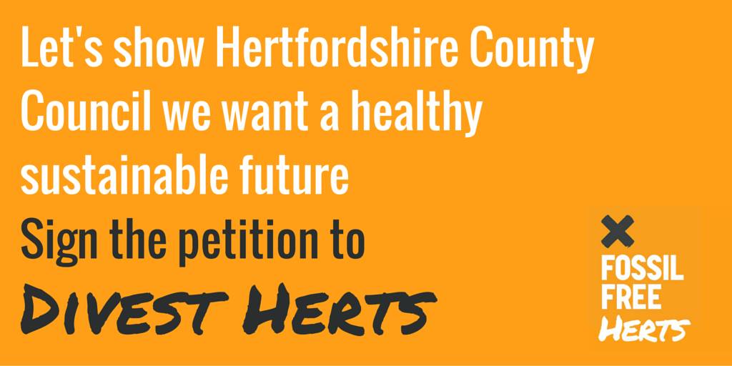 Divest Herts tweet media