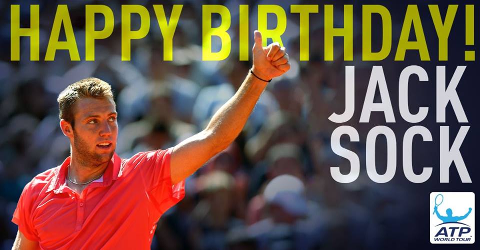 Happy birthday Jack Sock! 