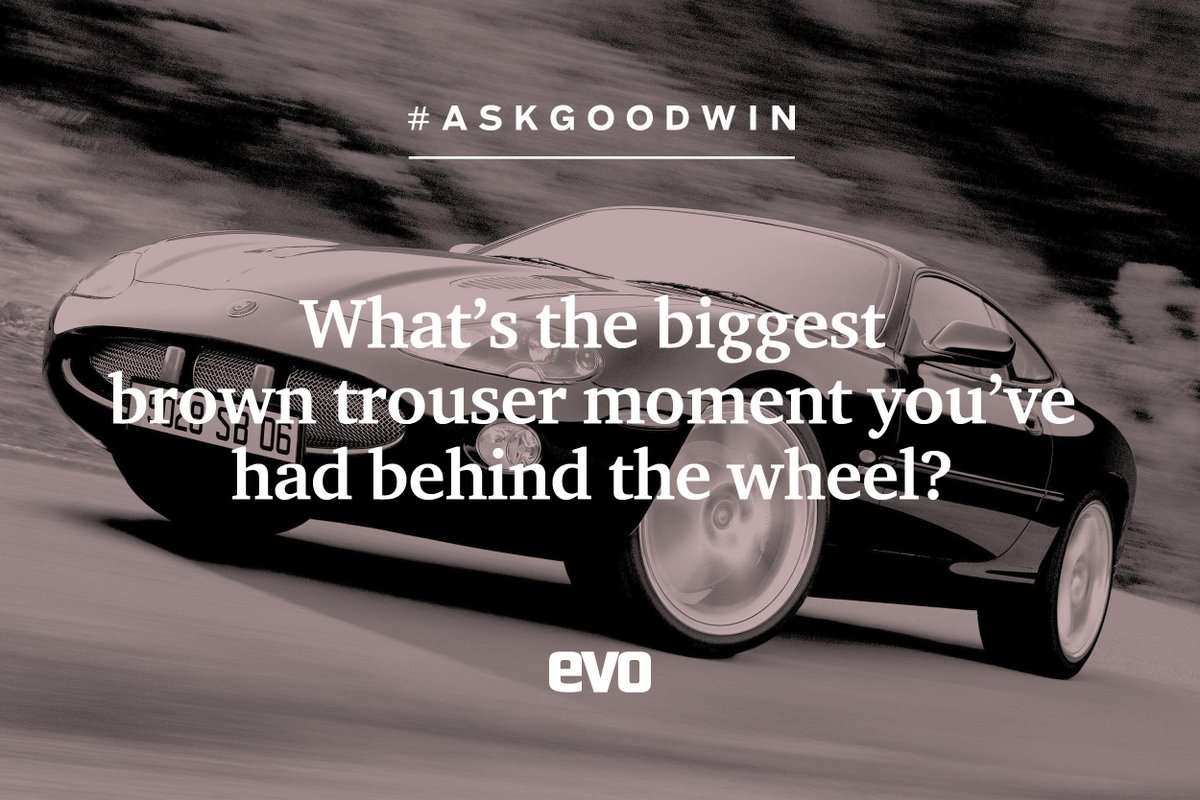 evomagazine's tweet photo. #AskGoodwin - What’s the biggest brown trouser moment you’ve had behind the wheel? http://t.co/RyvStiYH0a http://t.co/2TcuTHybox