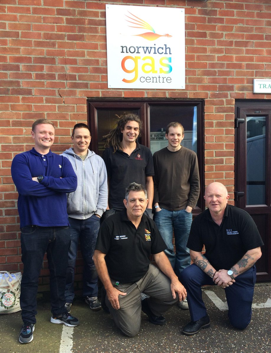 NorwichGC's tweet image. Congratulations to Alex, Phil, Richard &amp;amp; Johnathan who today passed Initial CCN1 &amp;amp; CENWAT Keeping the nation #gassafe