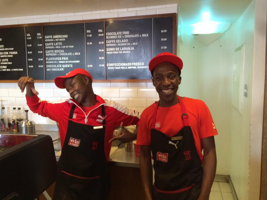 m_egner's tweet image. I order an Americano at @vidaecaffe. Barista asks me, &quot;you want a George Bush or Barack Obama?&quot; Love it!