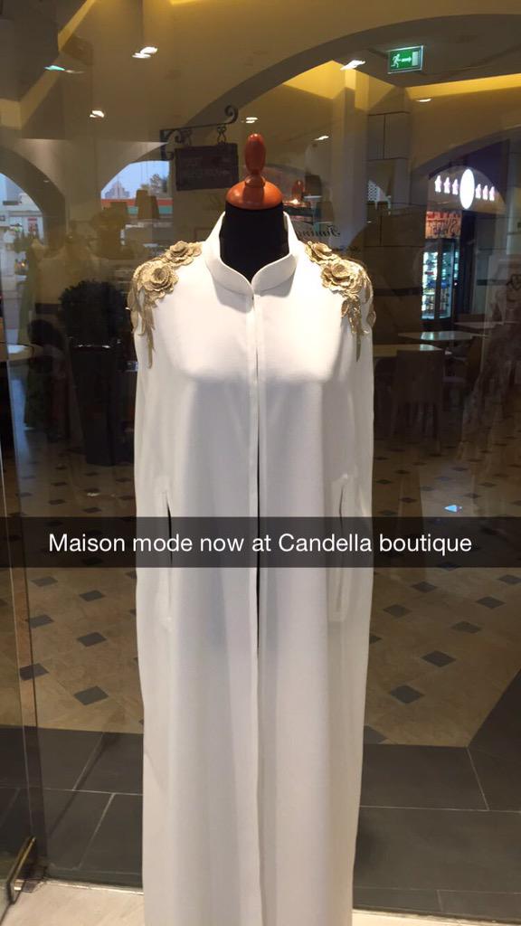 danasalmo's tweet photo. Maison Mode at Candella Boutiqe Dubaj 💛💛💛 http://t.co/KGxyHpayUB