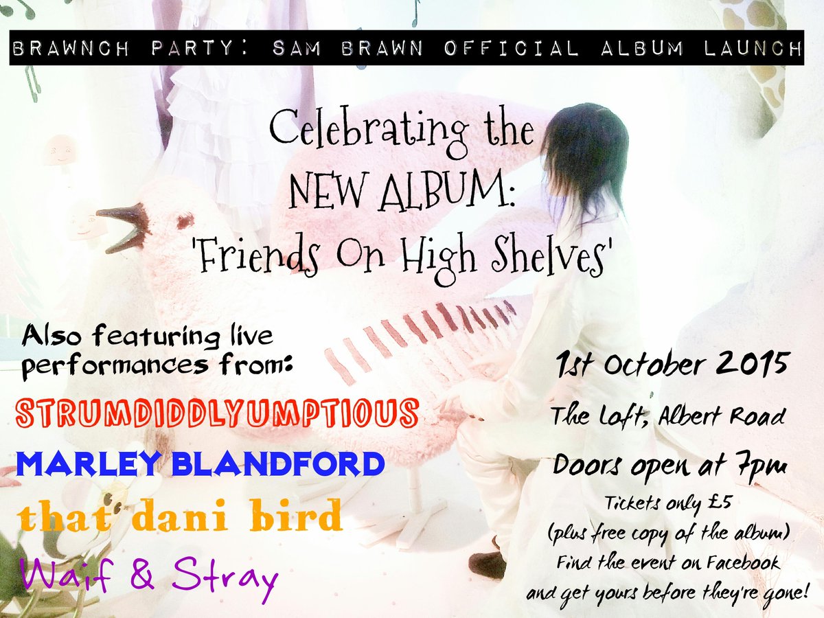 Look at the fab line up for #BrawnchParty
<a href="/BlandfordMarley/">Marley Blandford</a>  Waif &amp; Stray aka me, <a href="/cazbattenberg/">Caz Batten Music</a> &amp; <a href="/BenRouseUkulele/">Ben Rouse</a> ..