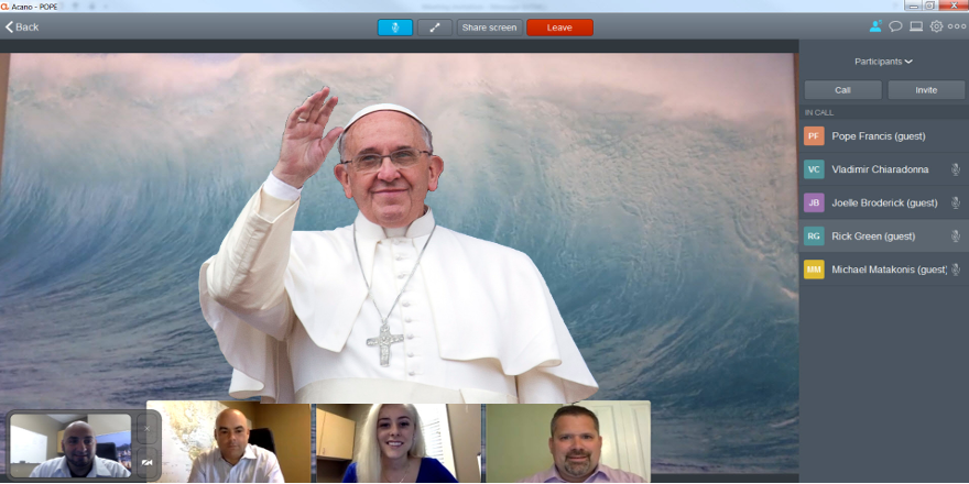PerfectWaveTech's tweet image. Seek and ye shall find… Click and ye shall join… @AcanoCo #WebRTC #PerfectMorningMeeting #PopesInvited
