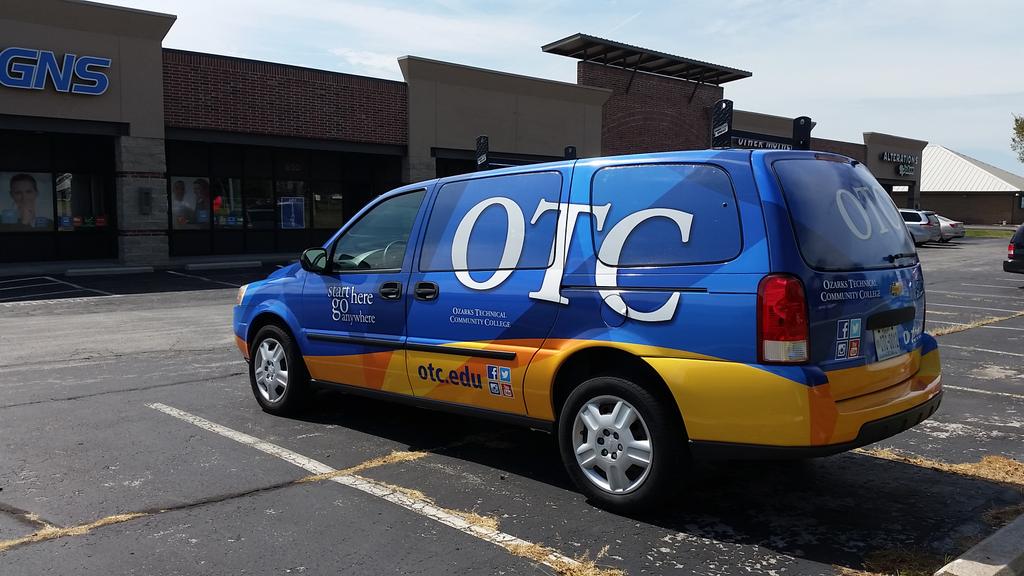 Wow, what an upgrade! OTC IT van version 2.0. Thanks FastSigns. #OTC