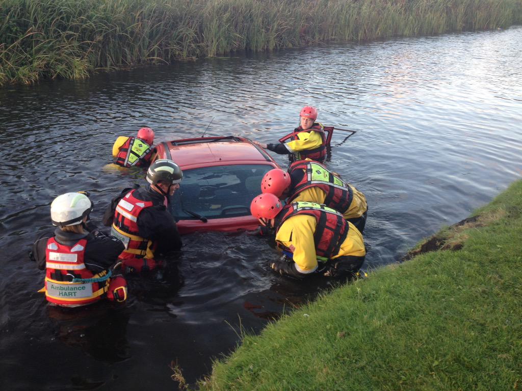 Aldridge blue &amp; Bloxwich are at a water incident in Pelsall #RTB