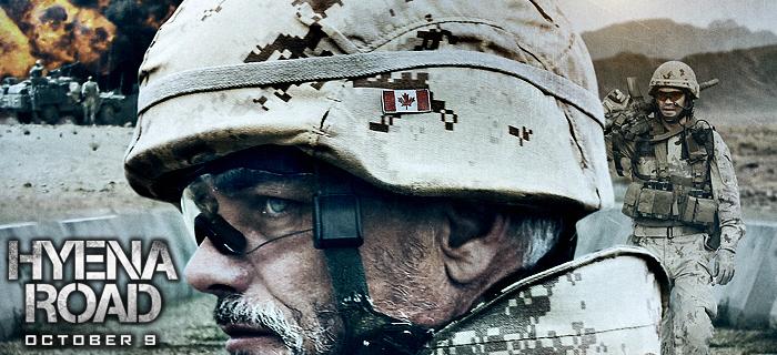 WoundWarriorCA's tweet image. Looking forward to @calgaryfilm screening of #HyenaRoad tonight! Proud to be the charitable partner of this film.