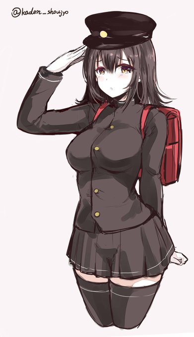 難しいです。#艦これ版深夜の真剣お絵描き60分一本勝負 
#艦これ版真剣お絵描き60分一本勝負_20150924 