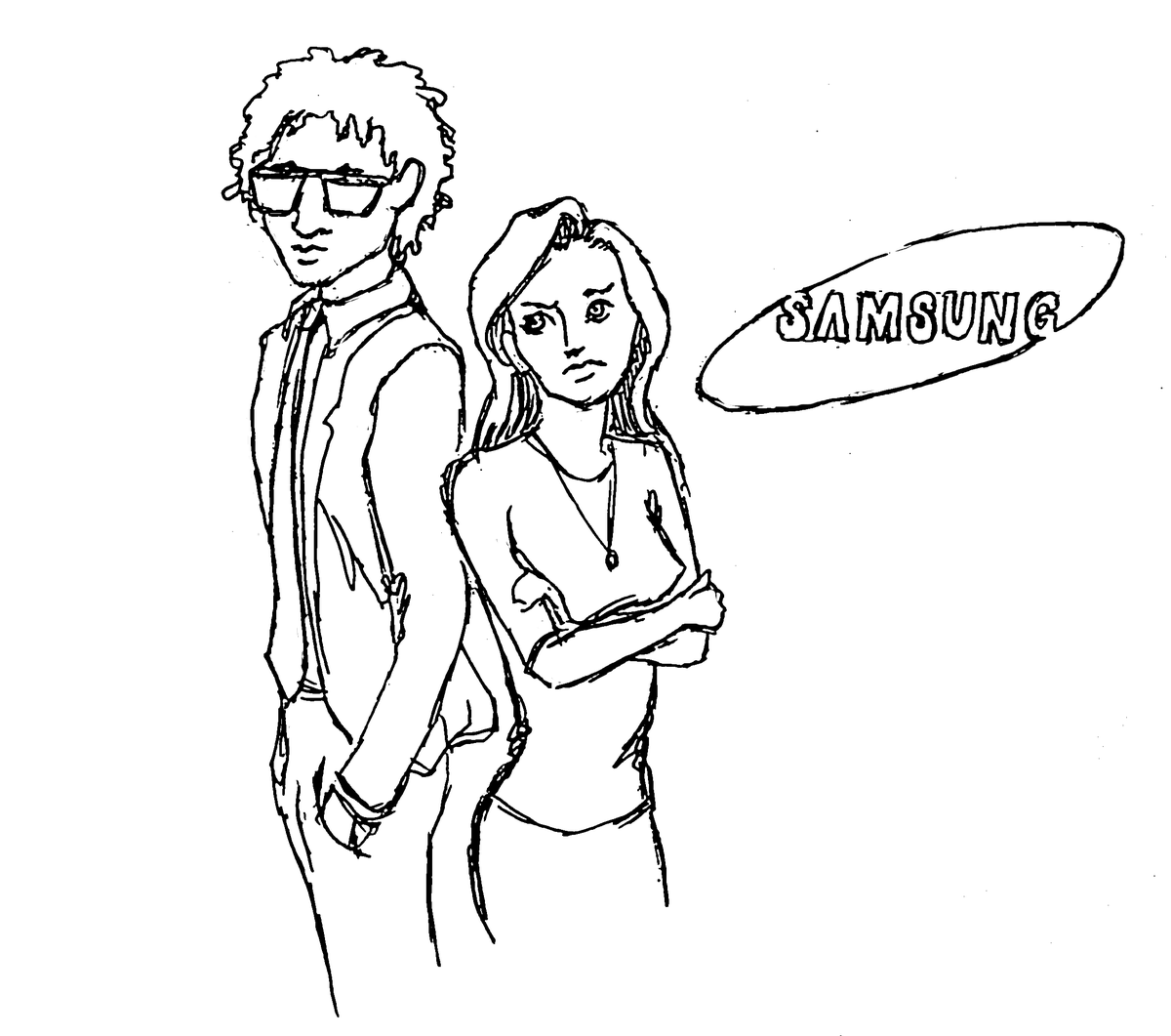 tech_doodles's tweet photo. If Owning a Computer were a Real Relationship: The Bitter Rival, Samantha Sung. https://t.co/nTbiB9qaJ2 #apple http://t.co/ndzbYIDOwo