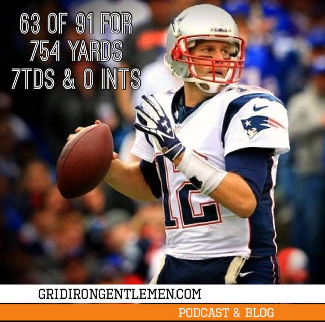 ScoreCenter's tweet photo. An amazing start to the #nfl season for the Patriots. Is Tom Brady better than ever? http://t.co/AcyuubBkcL #PatsNation #Truth #ScoreCent…