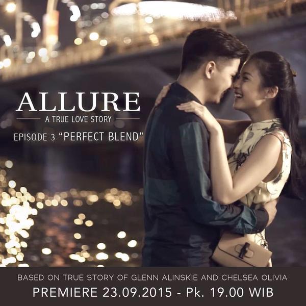 LAST EPISODE! Love story of Glenn &amp; Chelsea THE PERFECT BLEND. Watch on tinyurl.com/allurestory <a href="/esprecielo/">D</a>