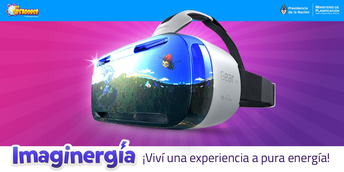 Vení a #Imaginergía! Sé parte del 1er cine inmersivo 5D! Te esperamos en <a href="/TecnopolisArg/">Tecnópolis Argentina</a> de mier a dom de 12 a 20 hs!