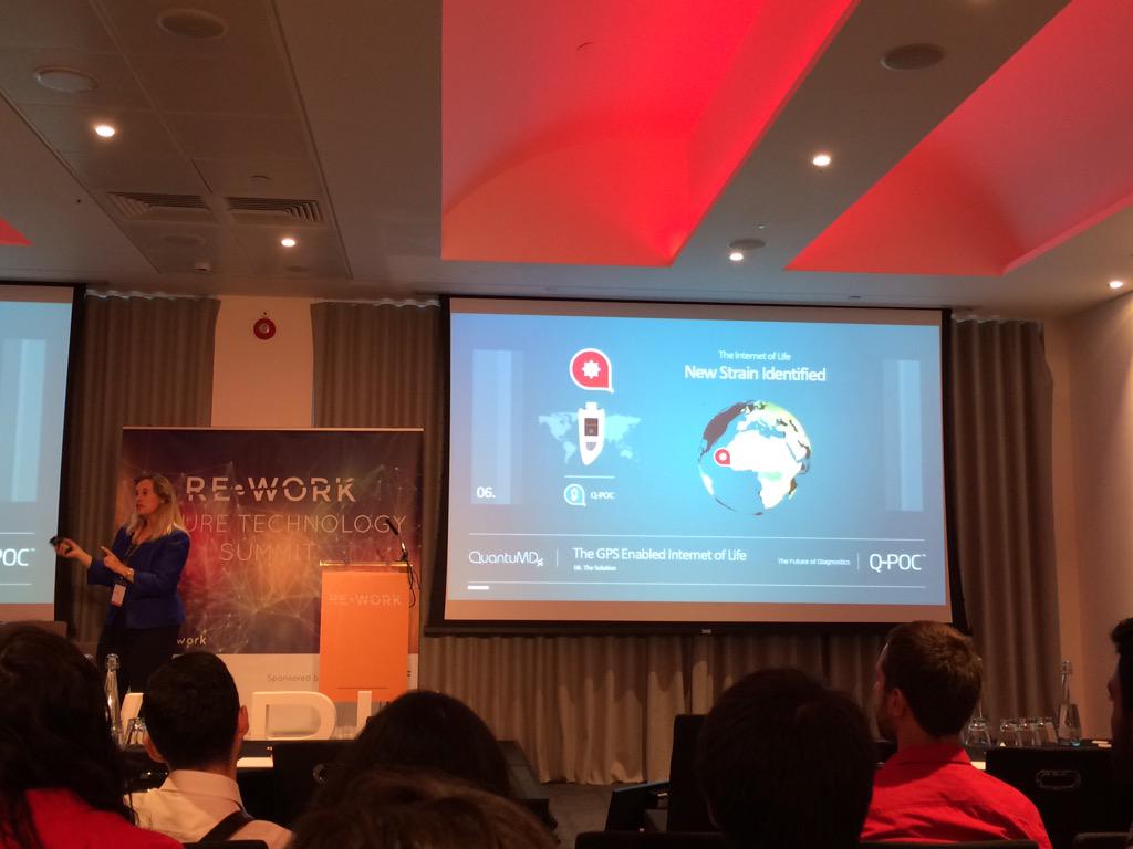 MatterLDN's tweet image. Affordable handheld DNA analysis &amp;amp; diagnosis in 15 mins - the future of healthcare. @elainewarburton #reworktech