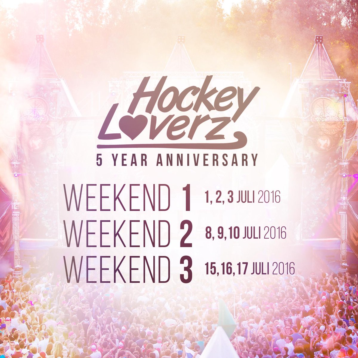 De data van #HL16 zijn bekend! Volgend jaar vieren we ons 5 jarig bestaan, deze editie mag je zeker niet missen!