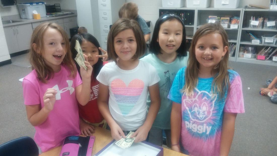 My Students learning how to to use Money in Math Lab