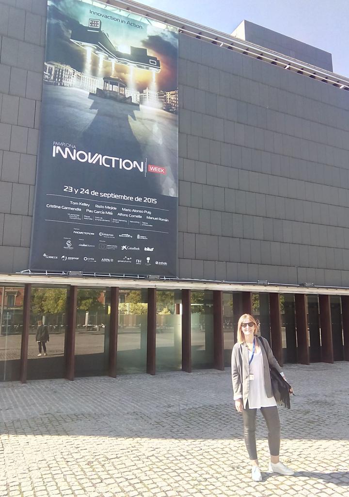 j_navass's tweet photo. Últimas horas en Pamplona...@InnovactionWeek #innovactionweek http://t.co/hDosepgtRk