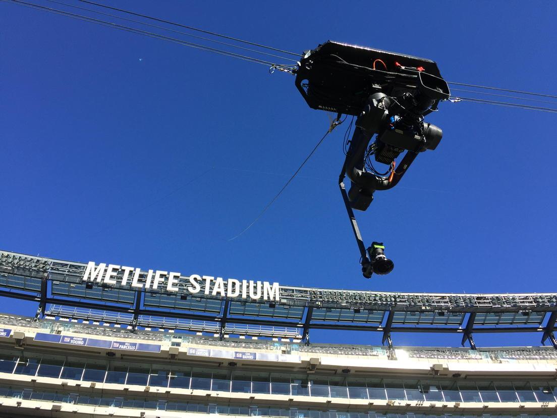 c360live's tweet photo. Riding w/SupraCam tonight at @MLStadium along the @Redskins sideline. Check it out @CBSSports #ThursdayNightFootball http://t.co/ZYVc9EvTTg
