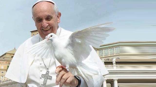 tctelevision's tweet photo. Estas son las frases sobre la paz pronunciadas por @Pontifex_es → http://t.co/zAUht7xA96 http://t.co/9sQoOdG1CA