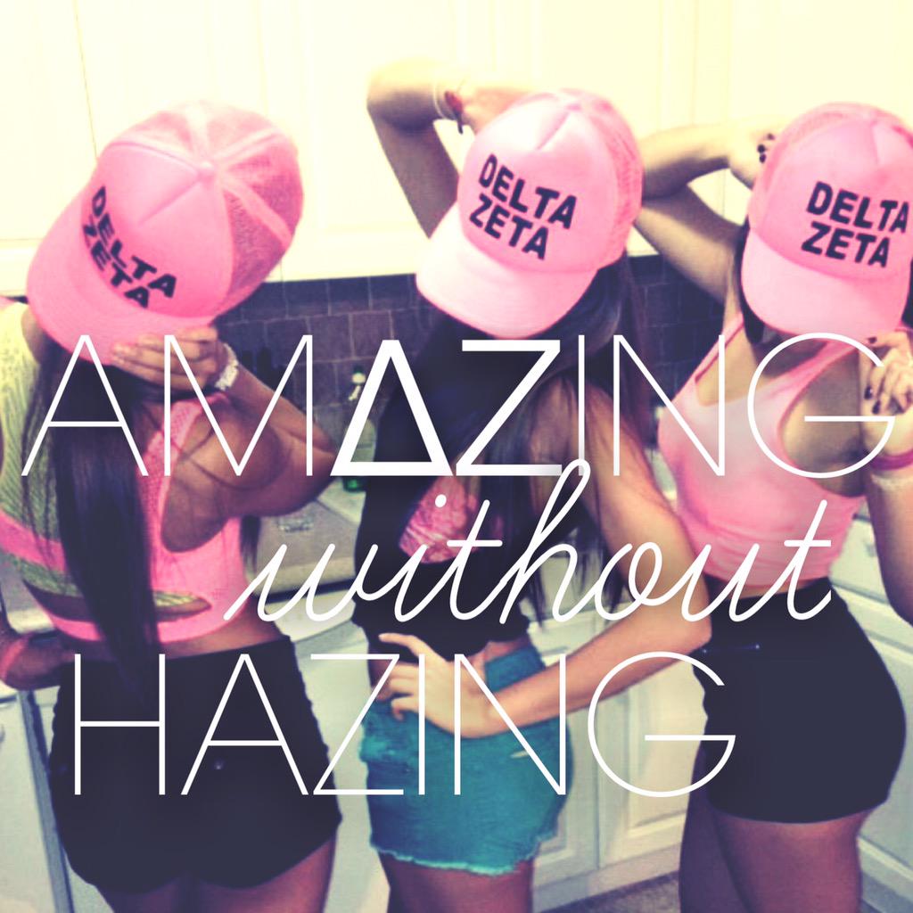 National Hazing Prevention Week 💚💗 #dztcnj