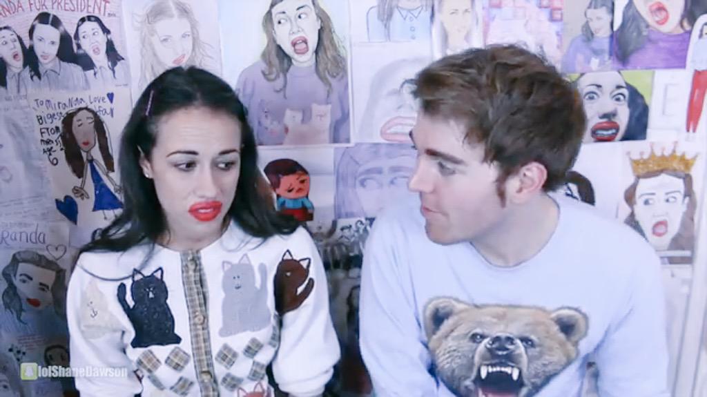 MelRod93's tweet photo. #lol #Shiranda #shanedawson #mirandasings @shanedawson & @MirandaSings #funniest vid ever! Coming out Friday!!!!!!!! http://t.co/kuSbJzLJuY