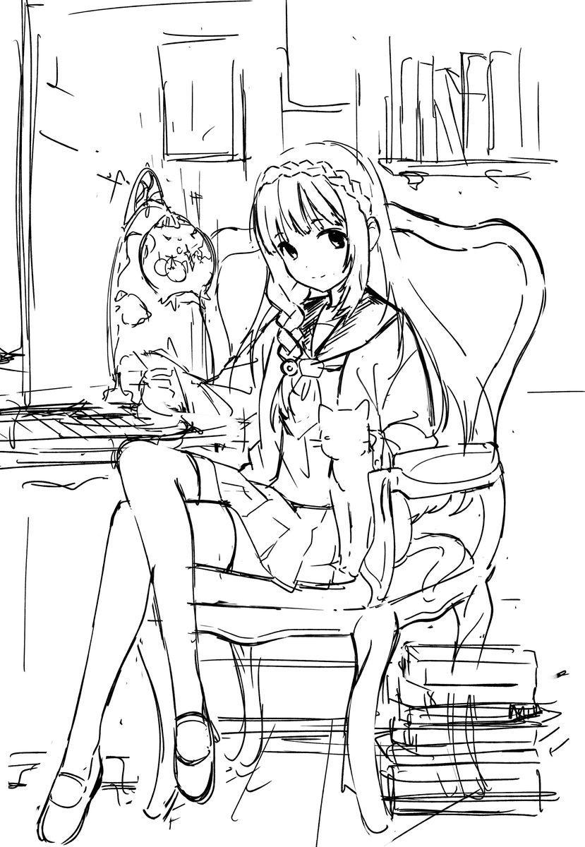 ラフん。 