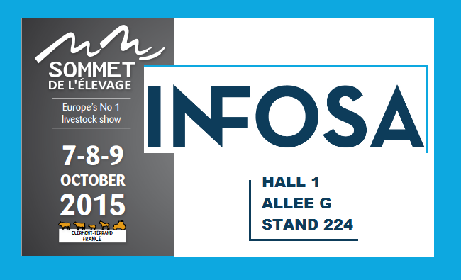 The next trade show we are attending is @sommet_elevage on October 7-9 in Clermont-Ferrand. Contact us for a RDV!