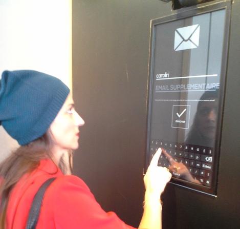 AyelloCaroline's tweet photo. Get #interactiv #Store with @olivier_ouin at http://t.co/30PYN1sOUW 
Scan, Picture, Email &amp; DONE!! #ECP15 #mbamci http://t.co/v14Eqy9JP8