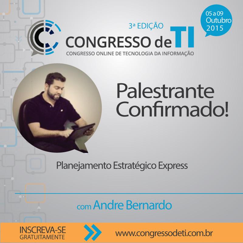 CongressodeTI's tweet photo. Participe do Maior Congresso Online de TI do Brasil...
http://t.co/Xd9AXV3z8m
#PalestranteConfirmado
#AndreBernardo http://t.co/OlnQOq0Jb6